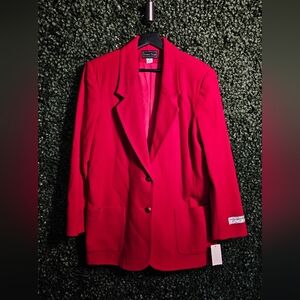 Laura Scott Women's Red Blazer